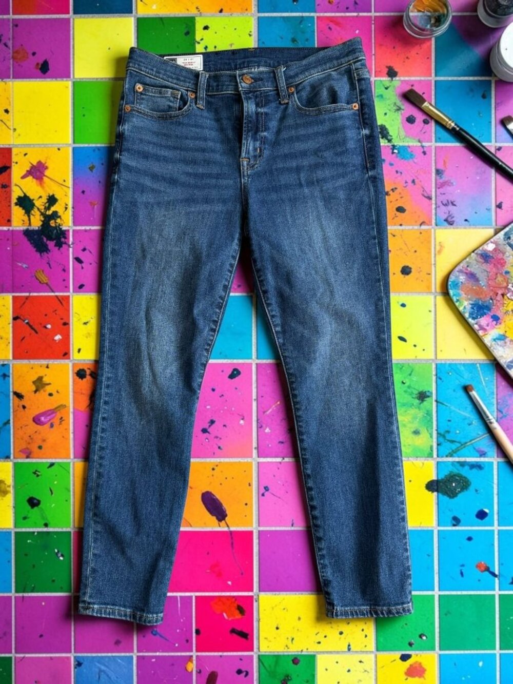 GAP True Skinny Midrise Jeans Size 8 Petite